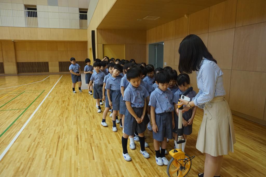 算数の授業 １ｋｍってどのくらい